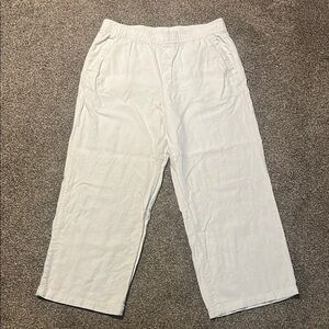 Old Navy White Wide Leg Pants